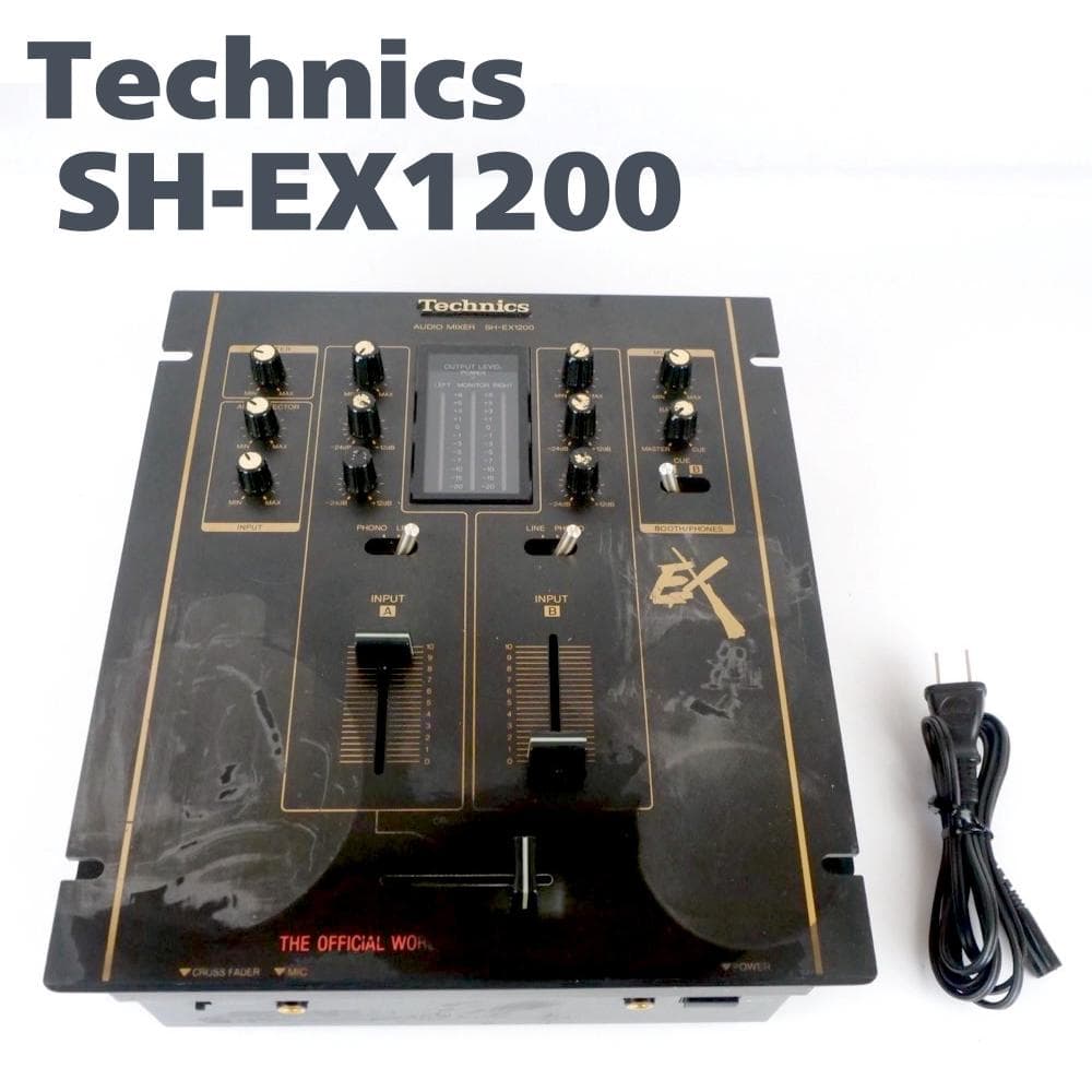 Technics テクニクス SH-EX1200 オーディオミキサー やや難あり 中古品】Technics - SH-EX1200