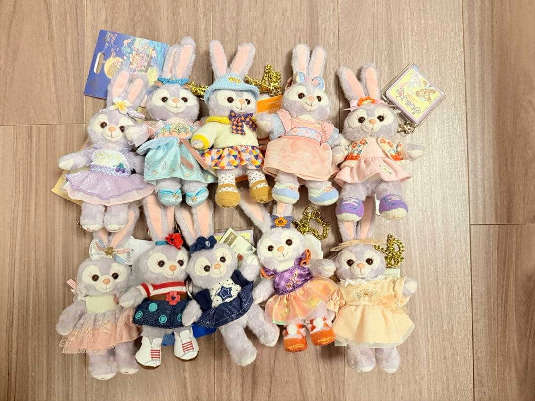 上海ディズニー　ステラルー　キーホルダー　ぬいぐるみ 最新☆正規品】ステラルー 2024冬 ぬいぐるみキーホルダー 上海