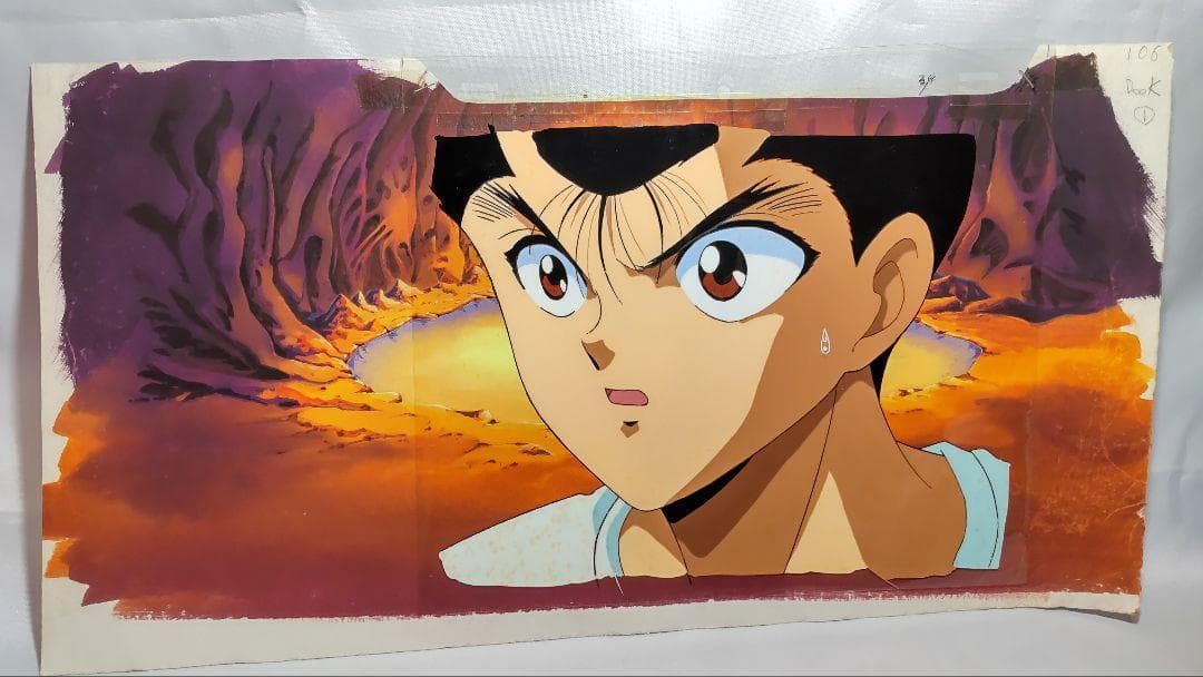 セル画 幽遊白書 背景付 浦飯幽助 仙水編 Yahoo!オークション - 幽遊白書 浦飯幽助 仙水忍 セル画 動画 原画 背