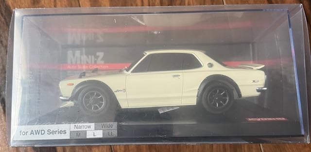 ミニッツ スカイライン 2000GT-R KPGC10 ホワイト MZP466W