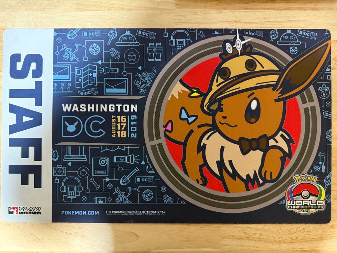 ポケモンカード WCS2019イーブイプレイマット