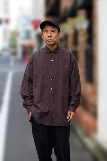 Porter Classic 長袖シャツ サイズ3 ブラウン
