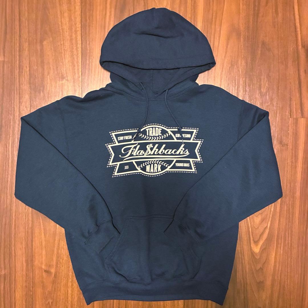 Fla$hbacks フード パーカー スウェット
