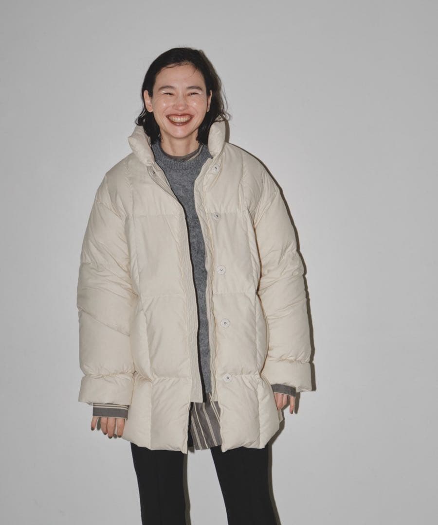 TODAYFUL アイボリー オーバーサイズ ダウンジャケット TODAYFUL ダウンコート ダウンジャケット Monster Down Jacket