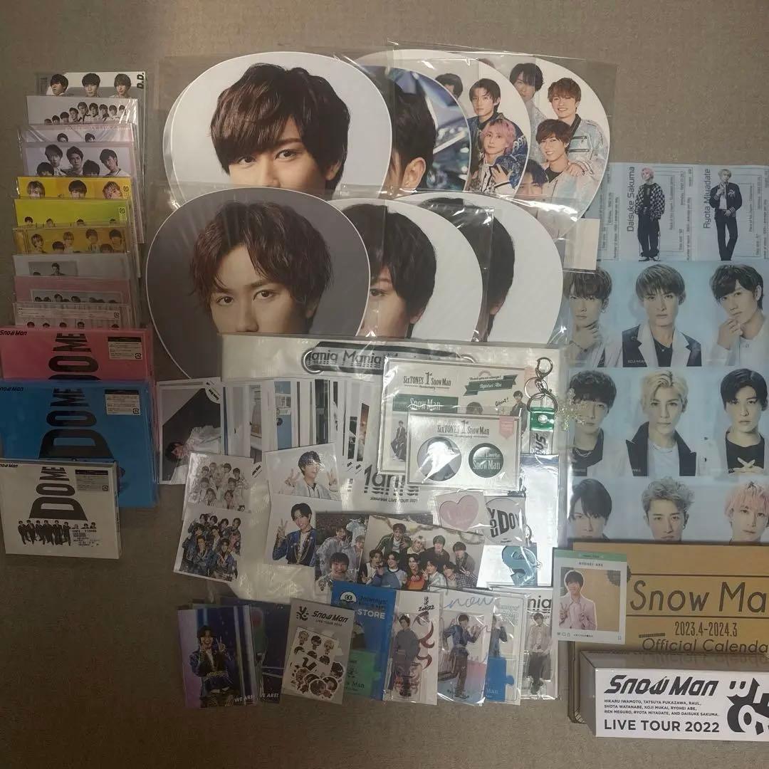 Man 阿部亮平 グッズ うちわ/公式写真/アクスタ/CD など SnowMan ON 阿部亮平 うちわ アクスタ ミラー ステッカー ツアーグッズ