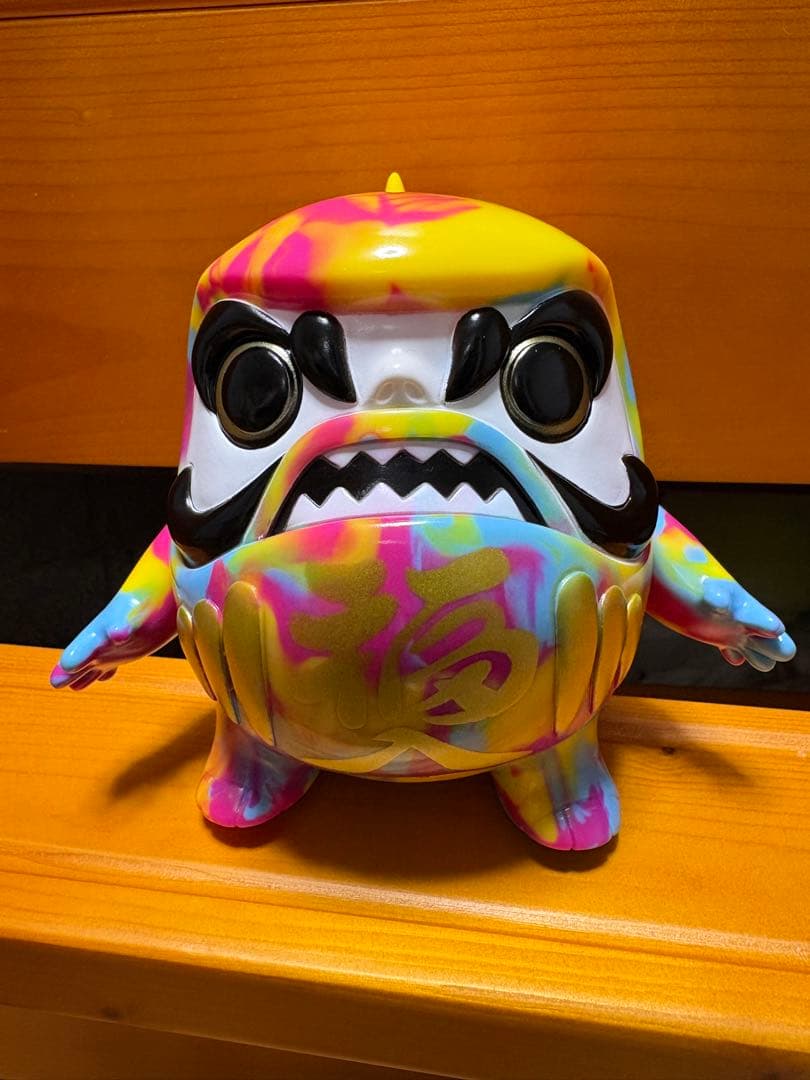 ユーキデイドリーマー　ソフビ　ダルマサンダ　ハッピーピンク ソフビ/ユーキデイドリーマー/ダルマサンダ/ハッピーピンク｜墓場の