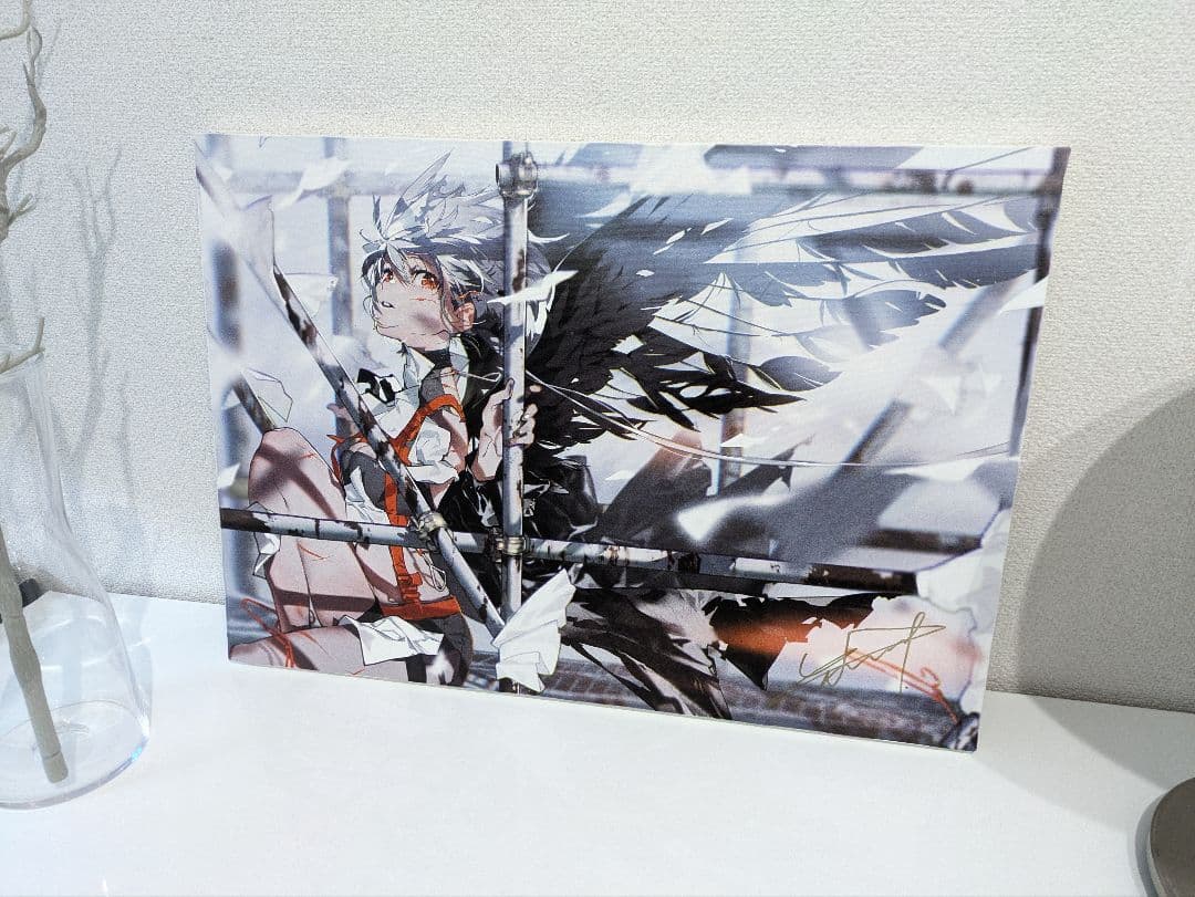 米山舞 直筆サイン入り 大判キャンバスアート 個展限定品 - メルカリ