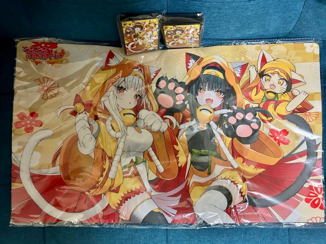 福福トレカ　特製プレイマット、デッキシールド×2 新品未開封