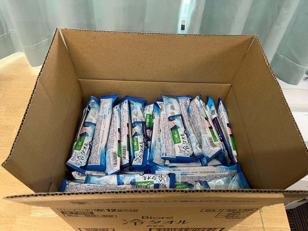 ☆まとめ売り⭐︎ Biore 冷タオル 150枚！！キャンプ・スポーツなどに！