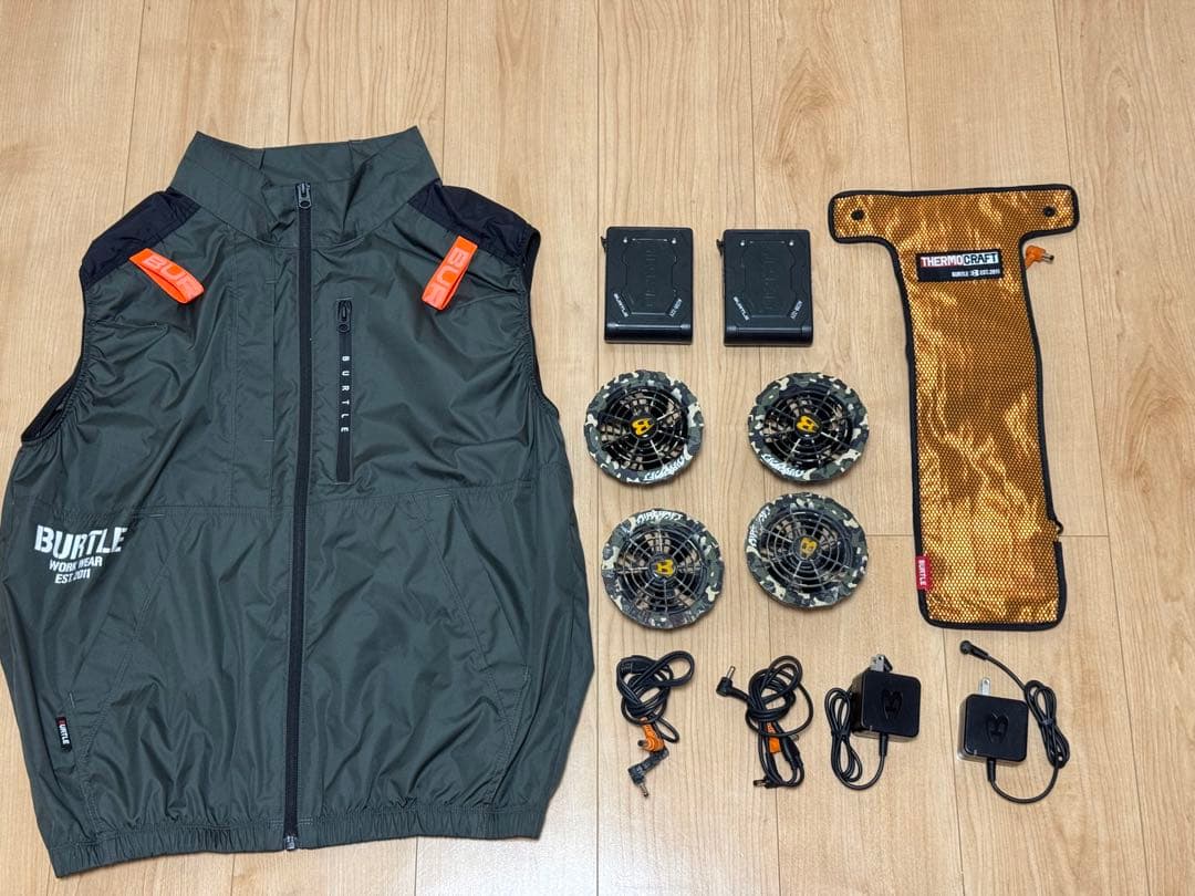 Burtle 空調服 Lサイズ 迷彩ファン付き 楽天市場】空調服 カモフラ バートルの通販