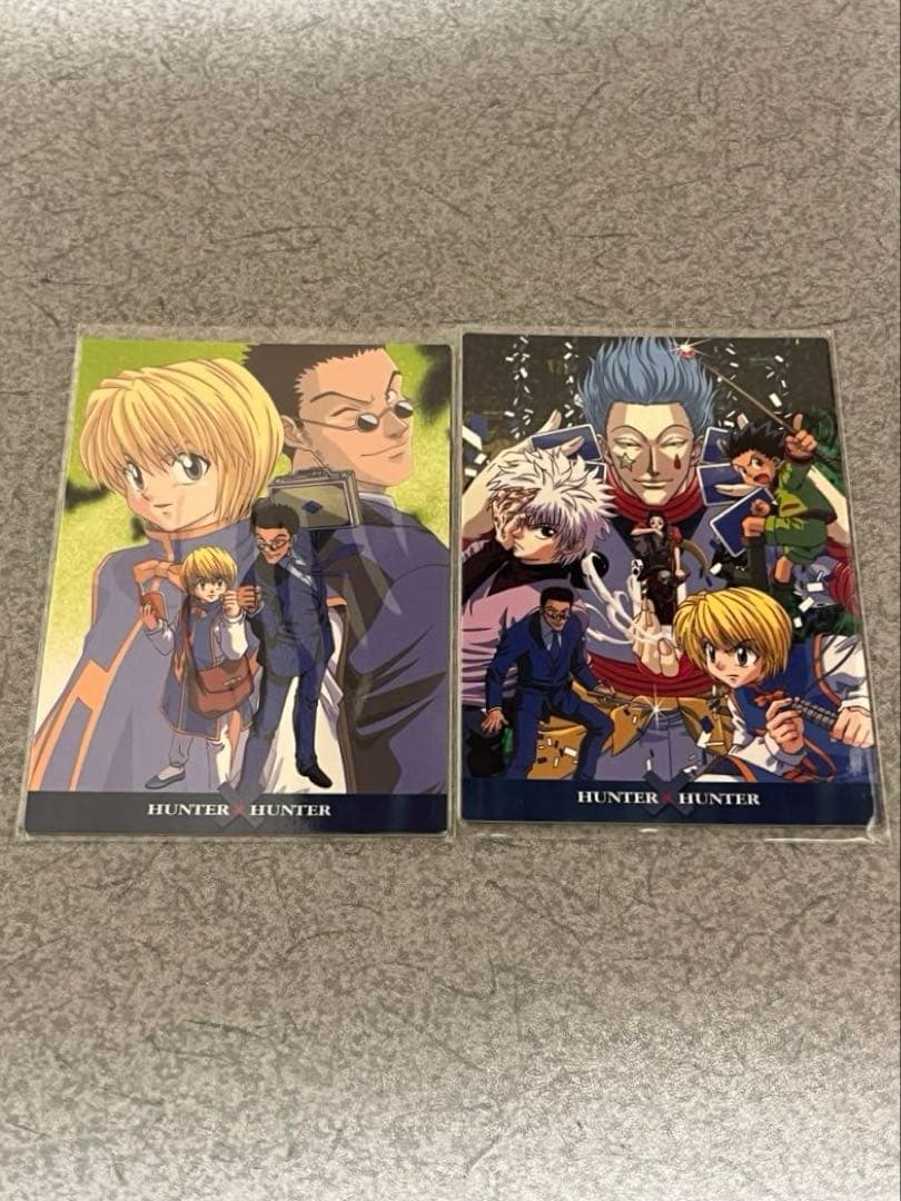 HUNTER HUNTER　カードダスマスターズ　2枚セット 希少品 初版◇まとめ売り HUNTER × HUNTER カードダスマスターズ