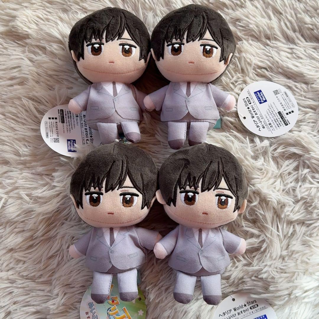 ヘタリア World★Stars ぬいぷりけおすわり 日本 商品検索｜株式会社フクヤ│プライズ・アニメ・雑貨