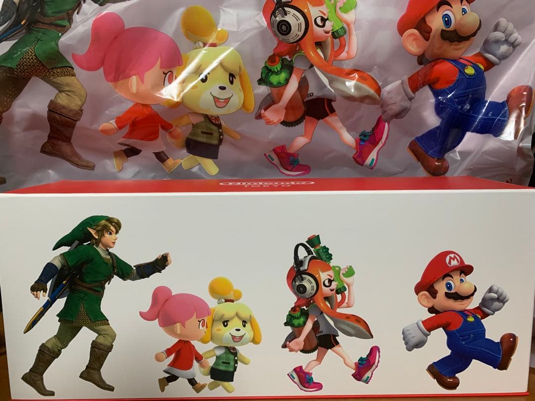 新品未開封　店舗限定箱付き　Nintendoストア スタチュー　4体セット