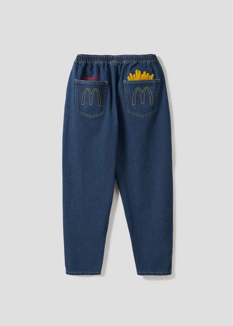 グラニフ　マクドナルド　コラボ badabababa｜デニムパンツ