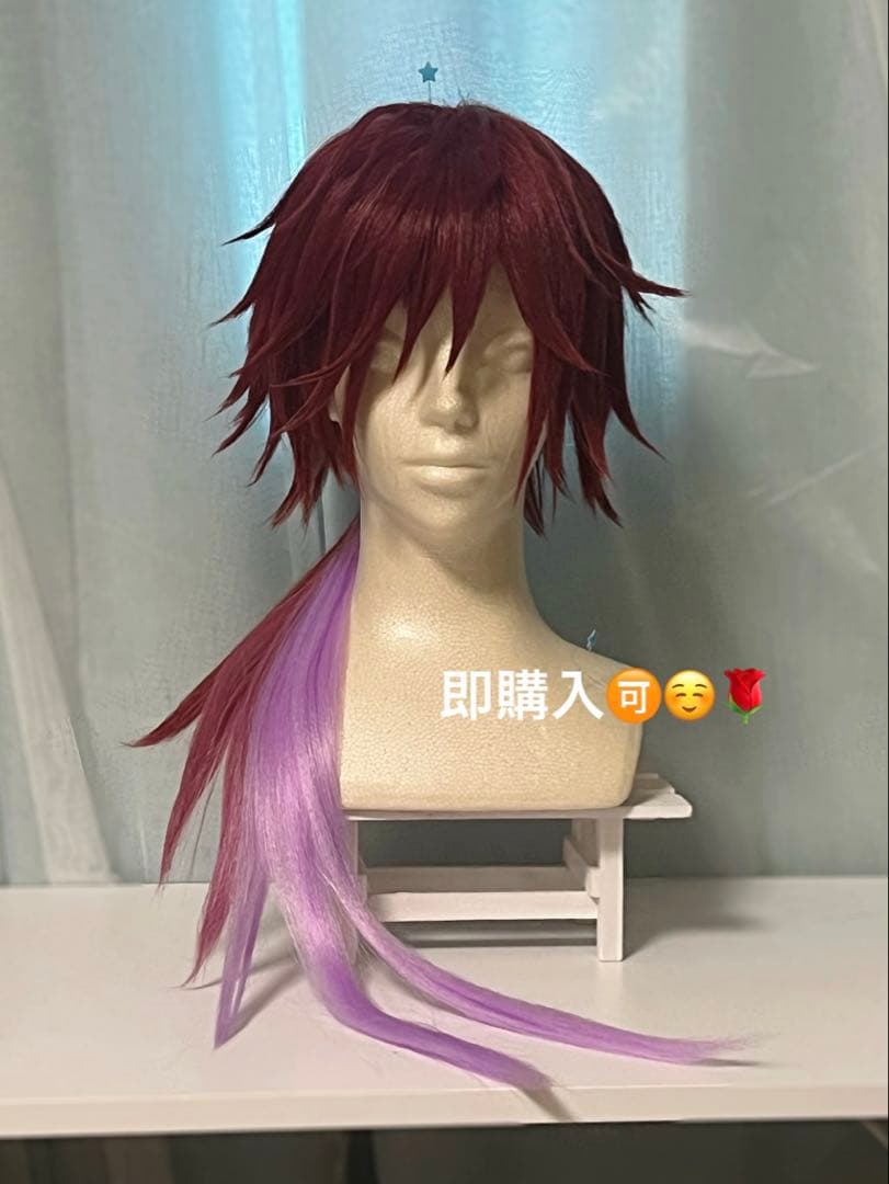 即納】にじさんじ ローレン コスプレ ウィッグ セット済み - メルカリ
