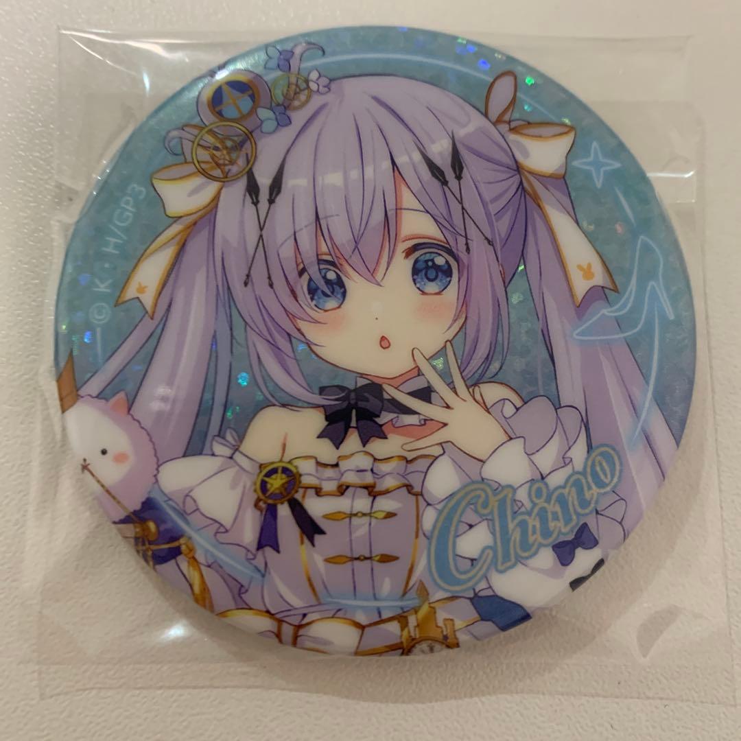み*み様 ご注文はうさぎですか？チノ（ホロレア）ブラインド缶バッジ