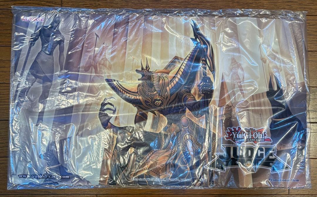 遊戯王 プレイマット ジャッジメント・オブ・アヌビス JUDGE 未開封 未開封】ジャッジメント・オブ・アヌビス プレイマット - カード