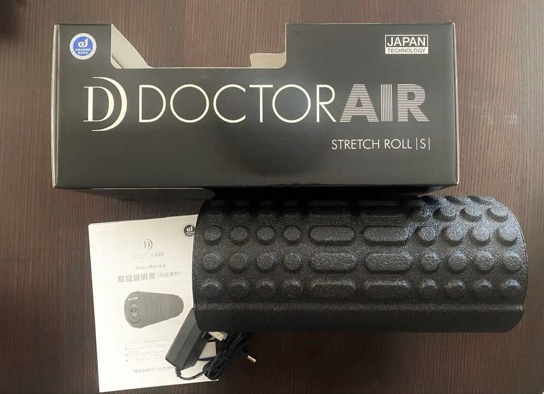 【DOCTOR AIR】ドクターエアー　ストレッチロール　SR-002黒