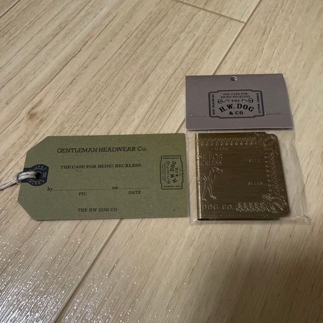THE H.W. DOG&CO MONEY CLIP Brass マネークリップ