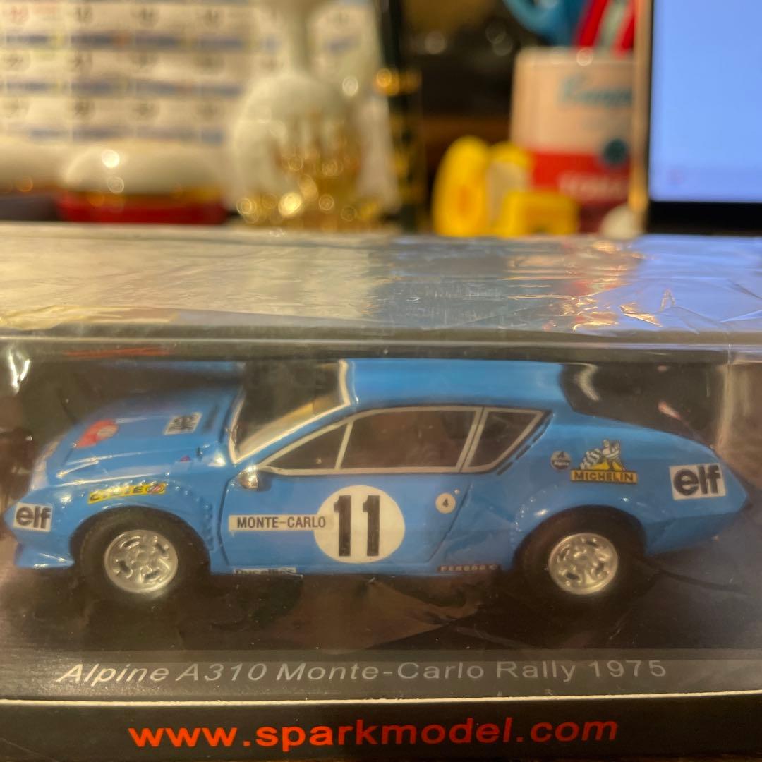 絶版　1/43 スパーク　アルピーヌ　A310 モンテカルロラリー　1975