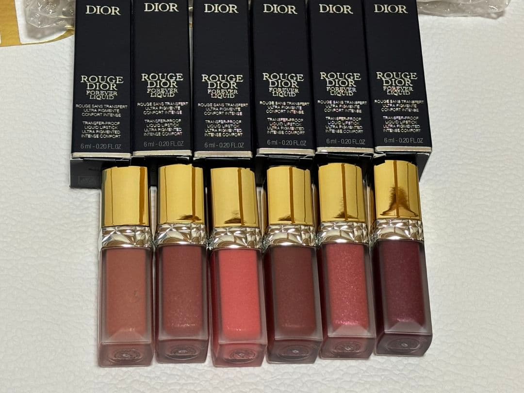DIOR ルージュディオールフォーエヴァーリキッドシークイン　６本SET