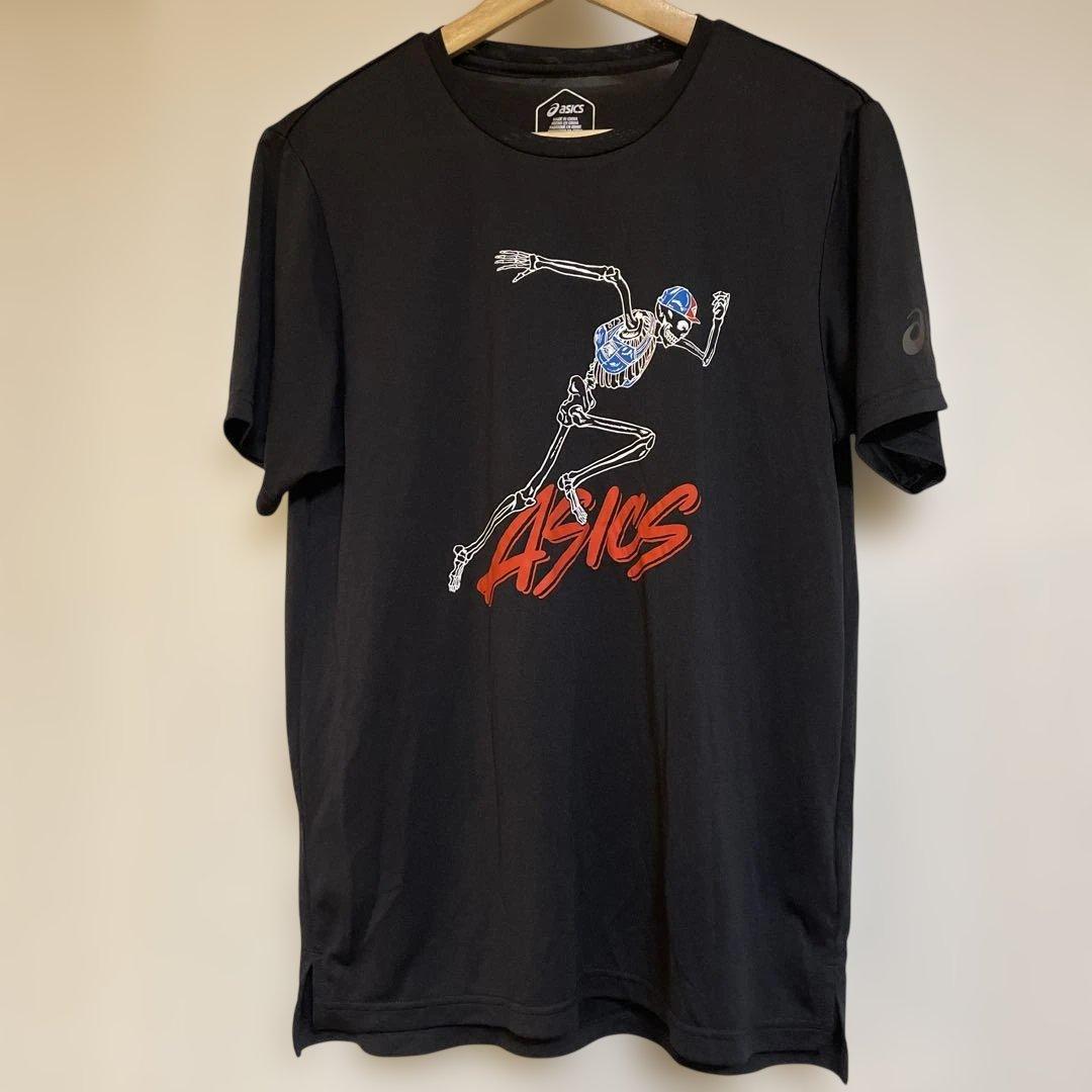【新品未使用】ASICS x ELDORESO Tシャツ Mサイズ Runners Pulse
