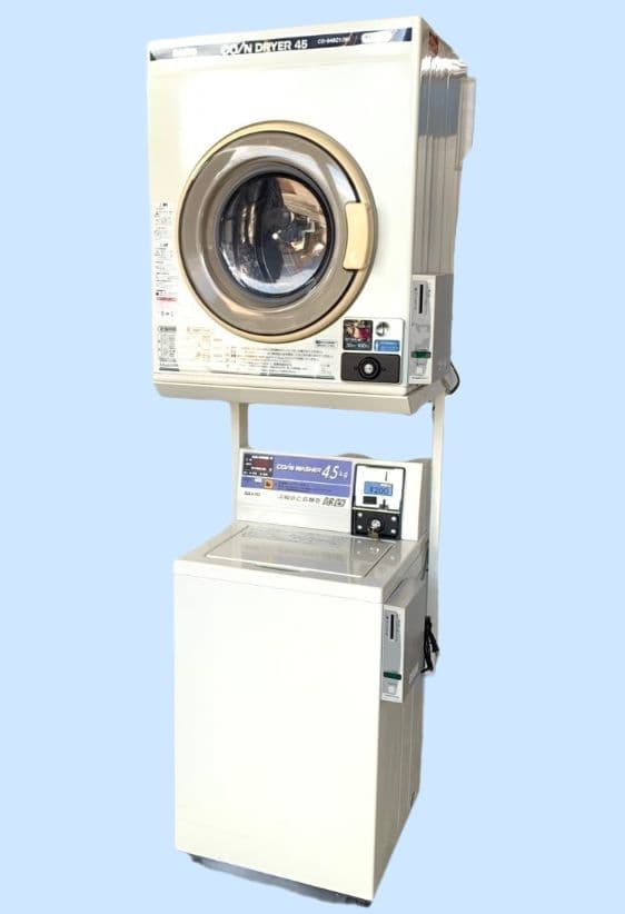 SANYO 業務用式全自動洗濯機＋式電気乾燥機 鍵付き ① 楽天市場】【送料無料】電気乾燥機 CD-S45C1 サンヨー SANYO 2006年