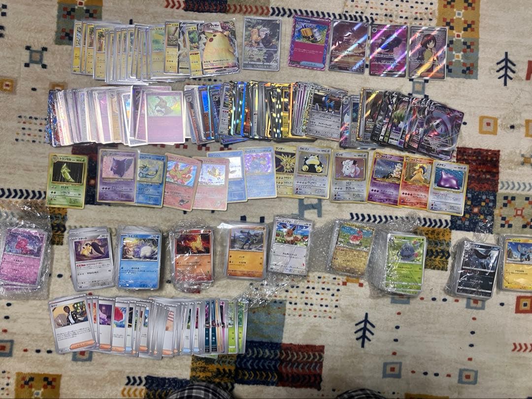 ポケモンカード旧裏含む　引退品まとめ売り　合計1000枚超 ポケモンカード 早い者勝ち 引退品 まとめ売り 約1000枚＋未開封パック