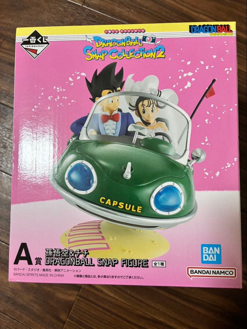 DRAGONBALL SNAP COLLECTION2 A賞　孫悟空&チチ A賞 孫悟空＆チチ DRAGONBALL SNAP FIGURE一番くじ ドラゴンボール