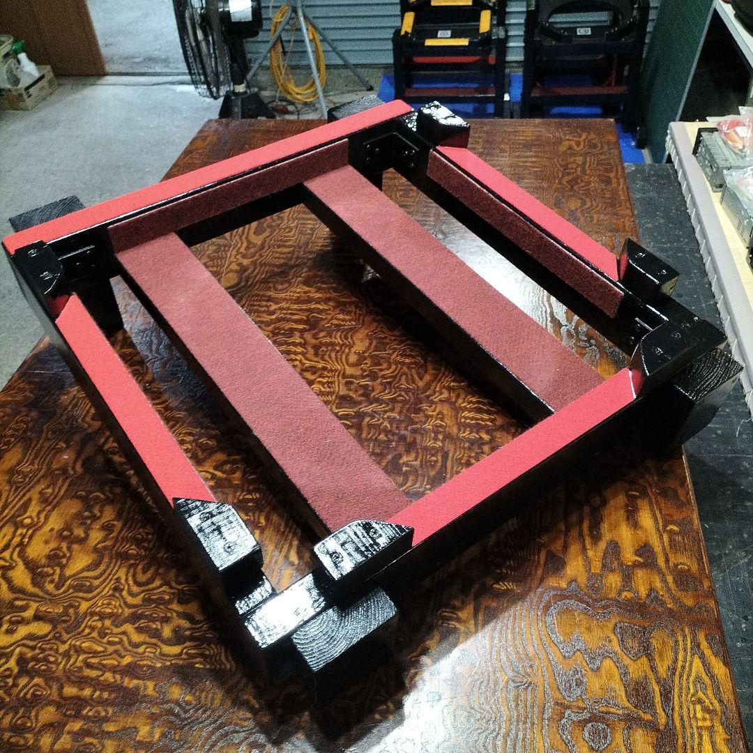 長胴太鼓　平打ち　立奏太鼓台　1.5尺〜2尺用中古品