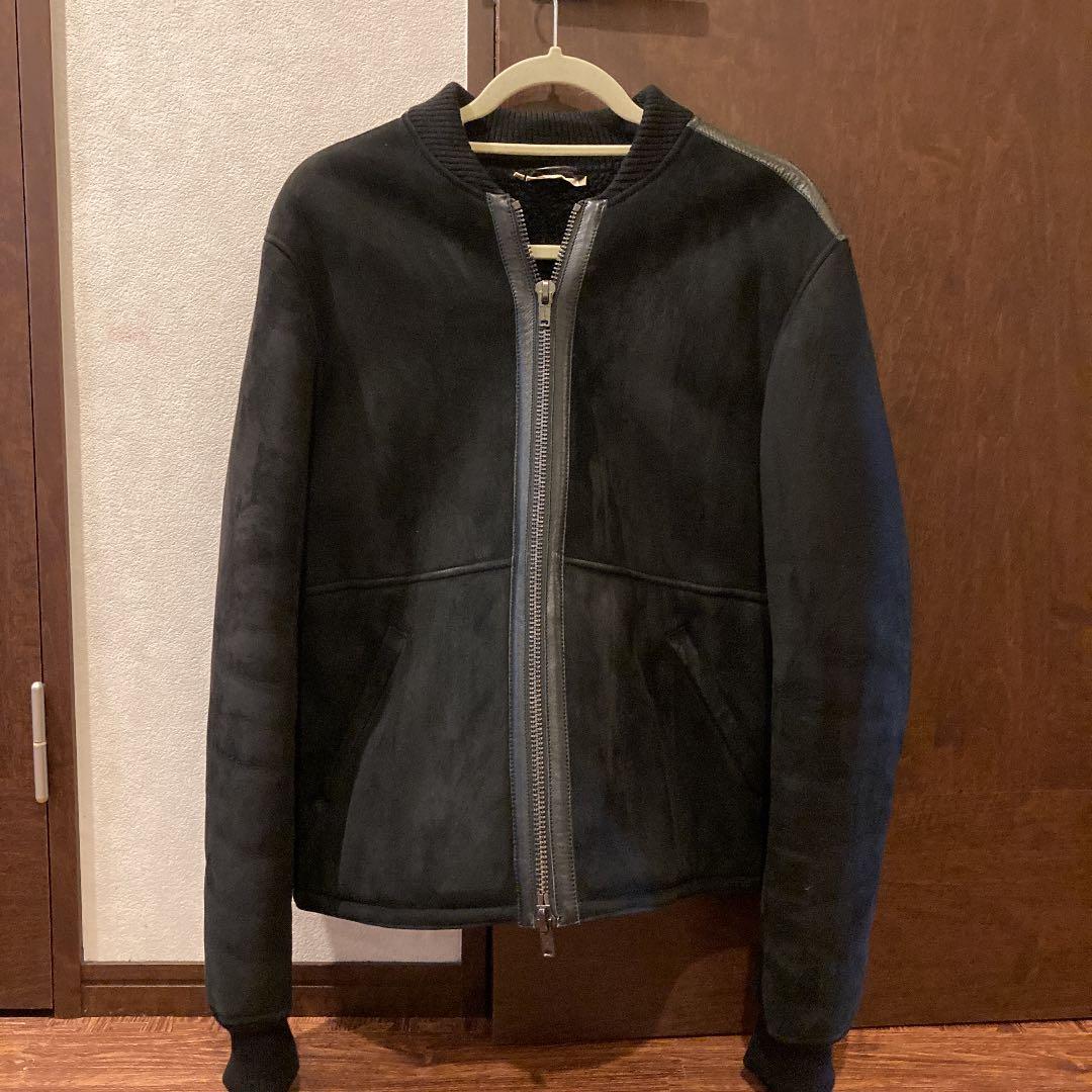 LEVI'S®MADE & CRAFTED®ムートンボンバージャケット US Levi's Faux Shearling Varsity Bomber Jacket USリーバイスから