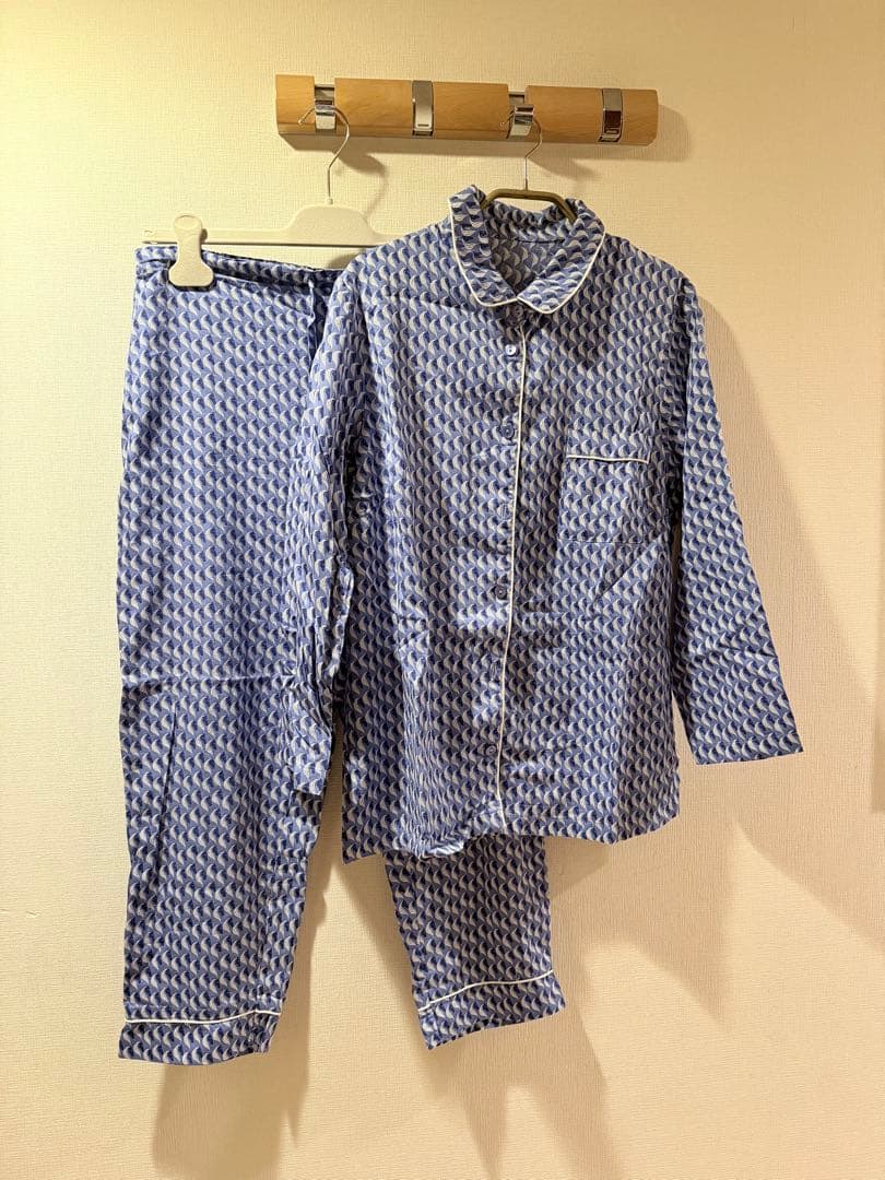 Yves Delorme（イヴドローム） パジャマセット　ブルー