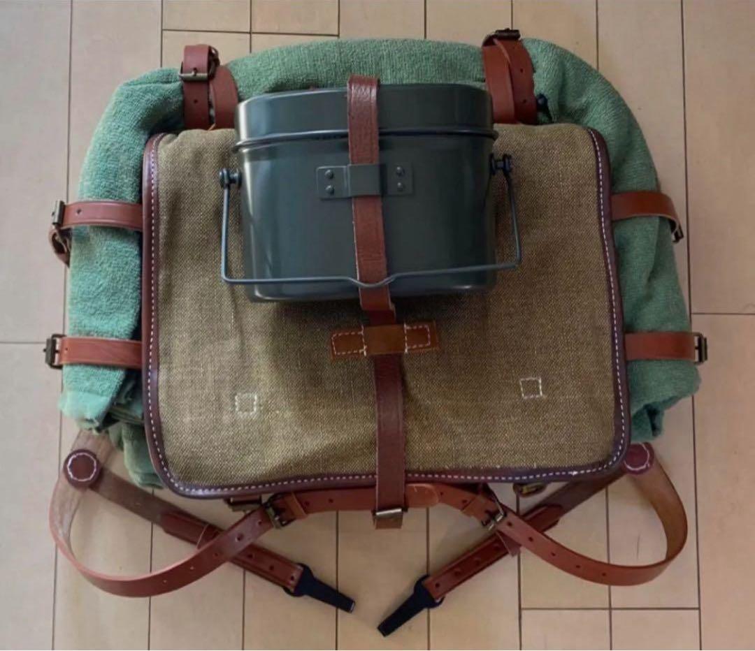 日本軍　昭五式背嚢 昭5式装備 （複製品）、飯盒、代用毛布付き　サバゲ　コスプレ