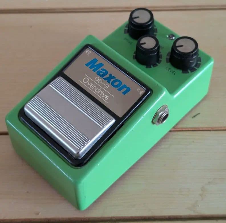 ギター Maxon OD-9 Black Label OD-9 Overdrive (Black Label/JRC4558D)