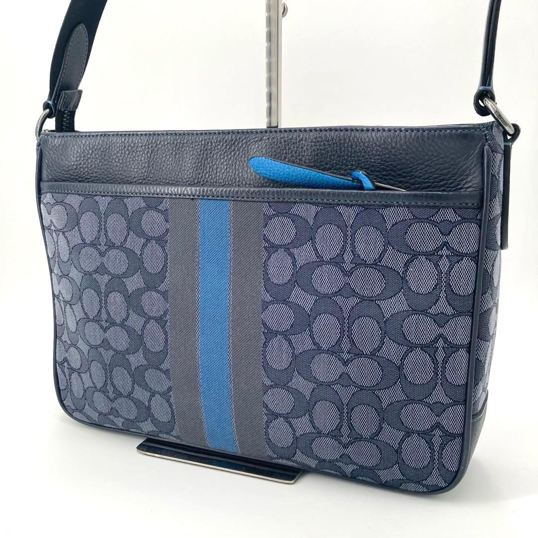 極美品✨COACH コーチ トンプソン メッセンジャーバッグ C5291 メンズ