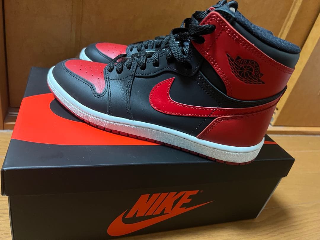 靴 NIKE Air Jordan 1 High 85 bred 2025 27.5 Nike Air Jordan 1 High 85 