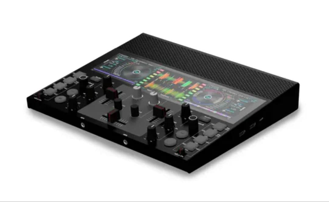 FJ1 DJコントローラー A4サイズ ブラック