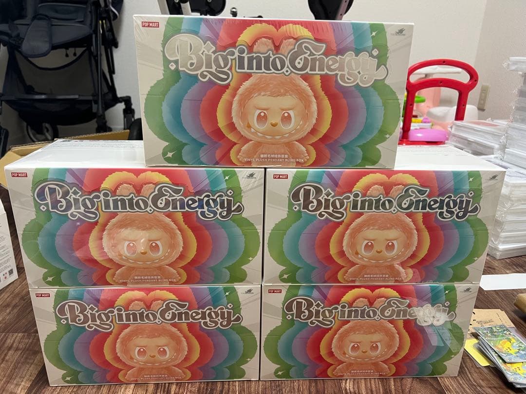 THE MONSTERS Big into Energy ぬいぐるみ5BOX