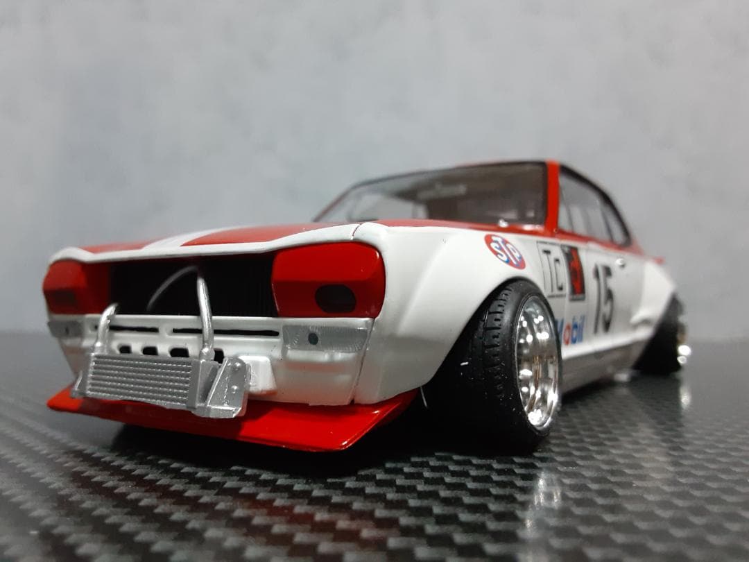 1/24 Hachette Vol.200 日産 箱スカ GT-R カスタム改
