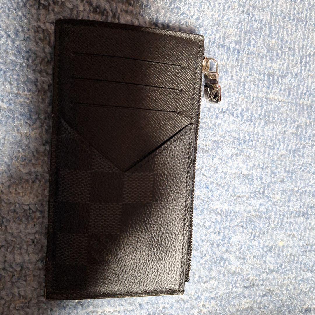 Louis Vuitton 　カード、小銭入れ 楽天市場】LOUIS VUITTON ルイヴィトン メンズファスナー小銭入れ付き