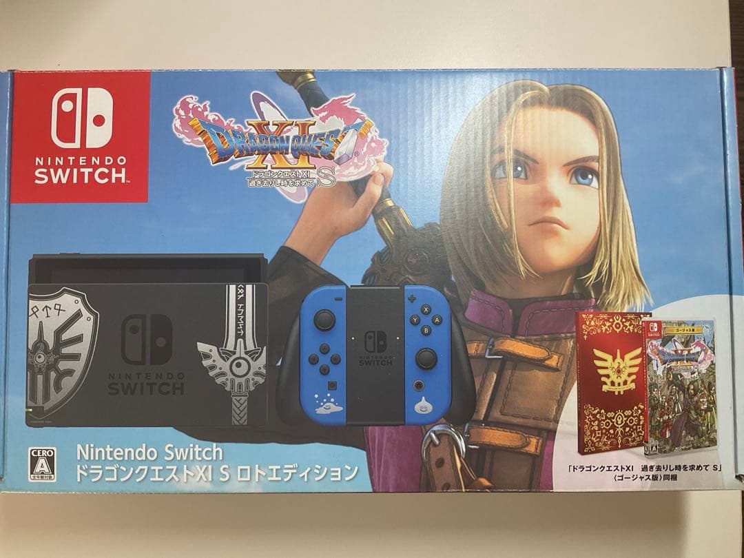Switch 本体 ドラゴンクエストXI S ロトエディション (ソフト欠品)