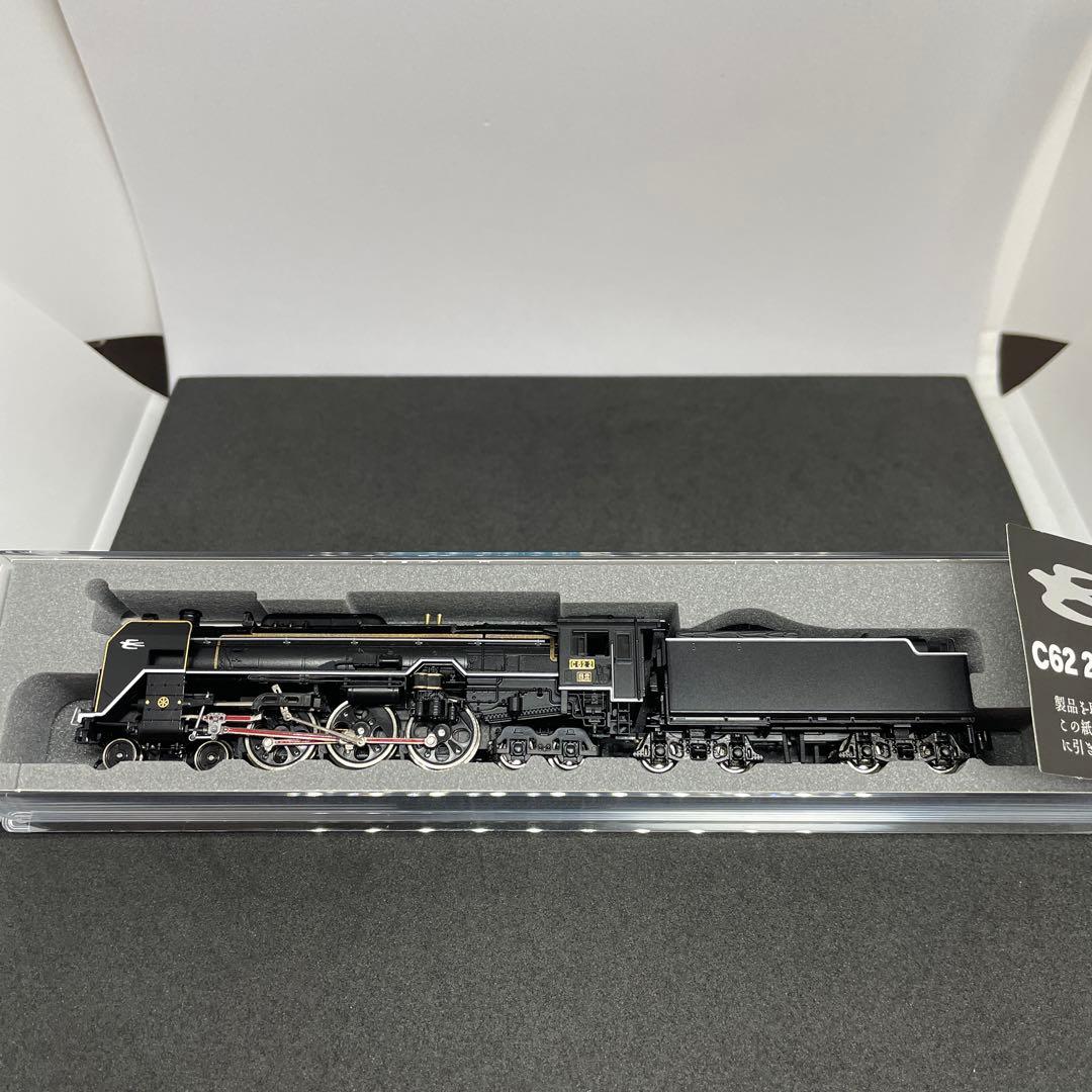 ニケニケKATO C62 2 梅小路機関区　ジャンク中古現状品　[美品] 待望のC62 2号機梅小路機関区1972仕様が入線しました＼(^o^)／ KATO