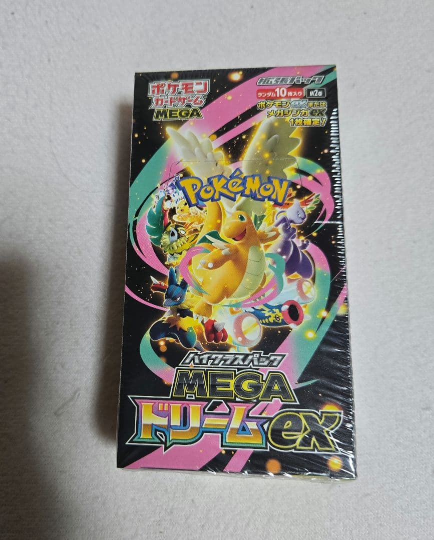 ポケモンカード　メガドリームex　１BOX　未開封　シュリンク付き