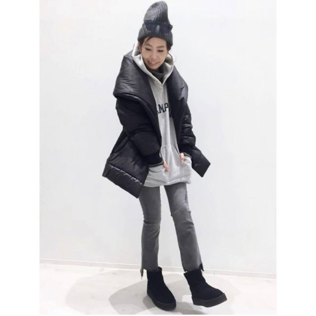 L'Appartement Bacon BIG BLANKET ブラック boc013_02_a17a1562-9db0-421b-