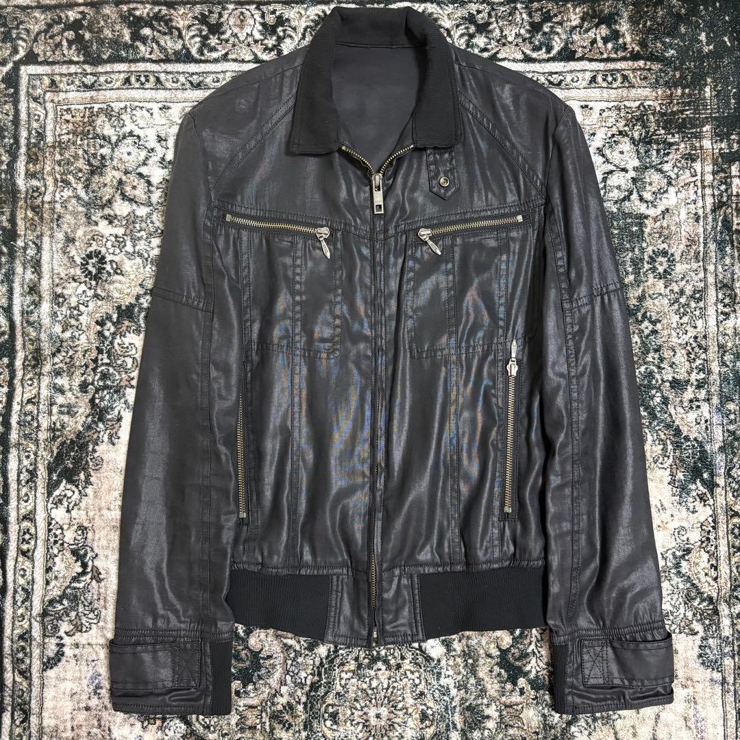 ༒*様 5351POURLESHOMME ジャケット セミダブル レザージャケット｜5351POUR LES HOMMES / 5351プール・オム