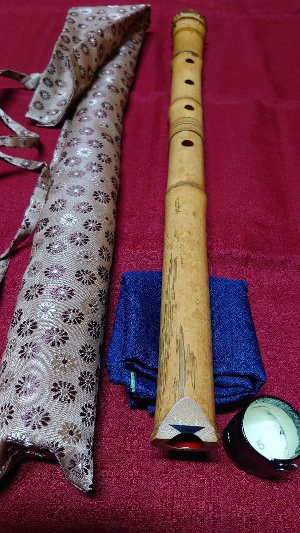 琴古流一尺八寸管　拙外銘