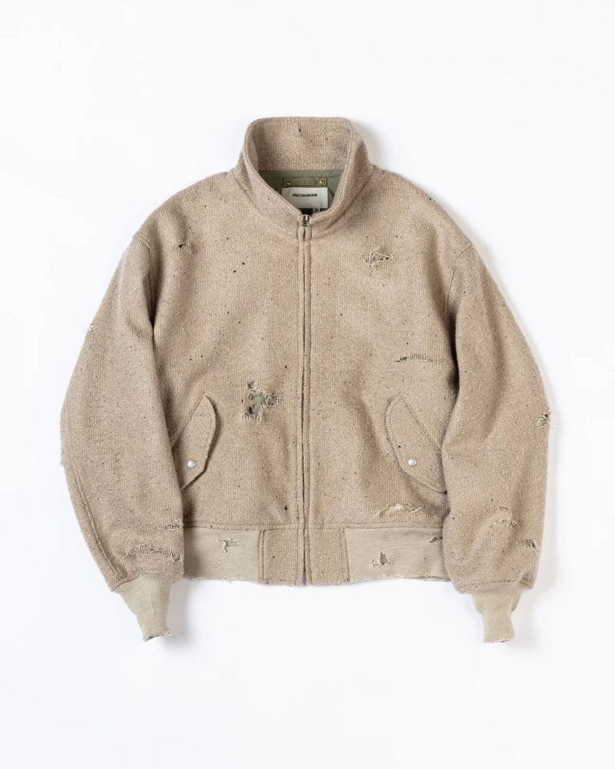 ジャケット・アウター 24AW anachronorm DAMAGED TWEED DRIZZLER