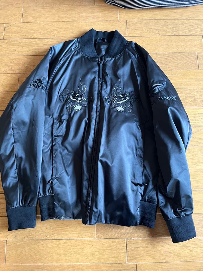 アディダス　スカジャン　オールブラックス　adidas all blacks 楽天市場】アディダス オールブラックス スカジャン adidas ALL BLACKS