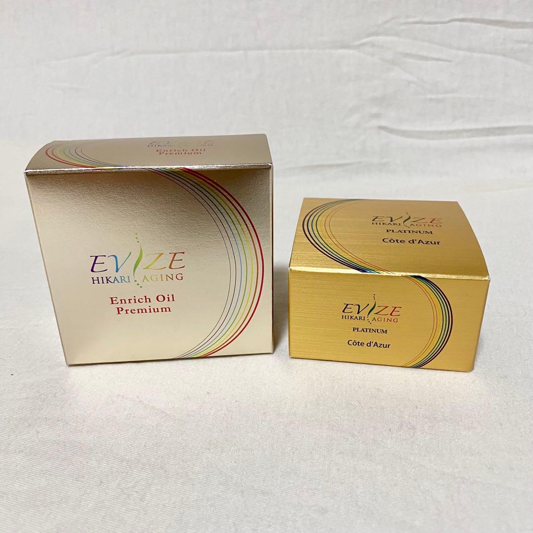 【新品未使用】エビーゼ 大人気セット プラチナム美容クリーム+エンリッチオイル 2026年最新】EVIZEの人気アイテム - メルカリ