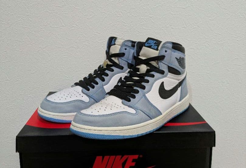 NIKE Air Jordan 1 ユニバーシティーブルー 28cm Nike Air Jordan 1 High OG 